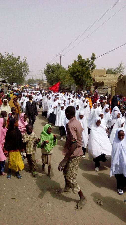 free zakzaky protest Niger republic